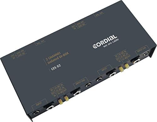 CORDIAL -Passive DI-Box 2 Kanäle