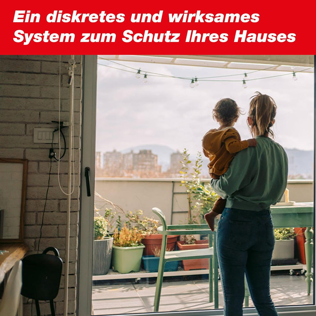 SWISSINNO Taubenabwehr-Spikes, Kunststoff, 300 cm inklusiv Silikontube, Gebrauchsfertig, Taubenabweh