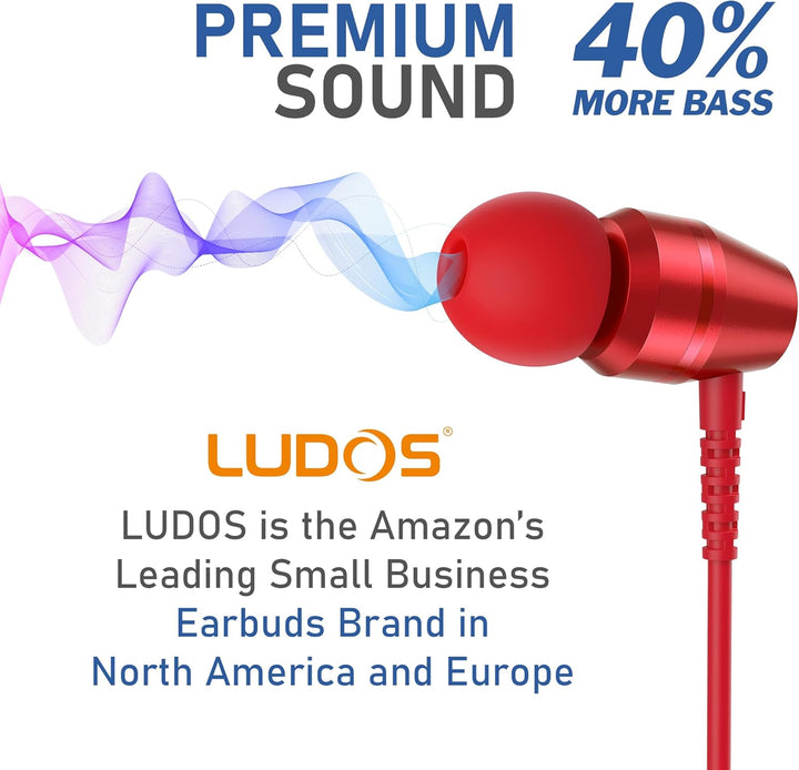 LUDOS OMNITONE USB C Kopfhörer, 5 Jahre Garantie für iPhone 16 15 Pro Max Plus Samsung Galaxy S24 S2
