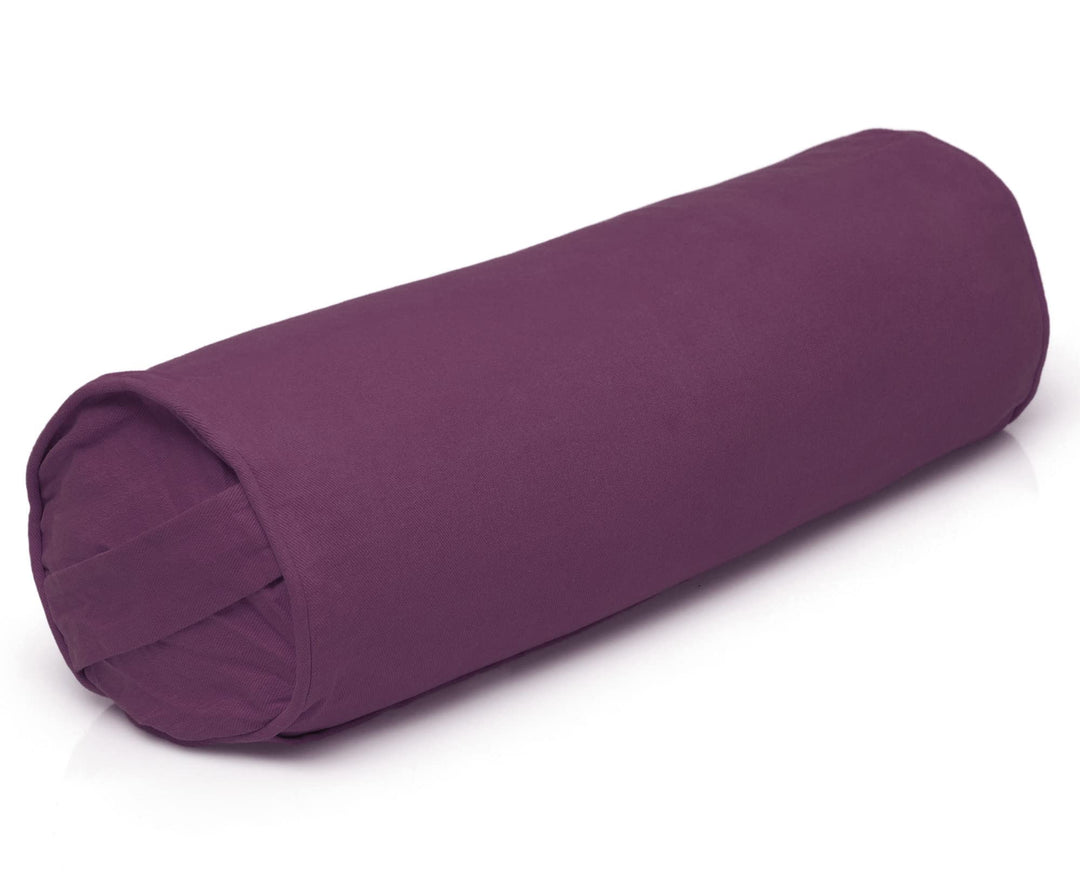 Yogistar Yoga-Bolster Yin - Basic - Rund Violett, Violett