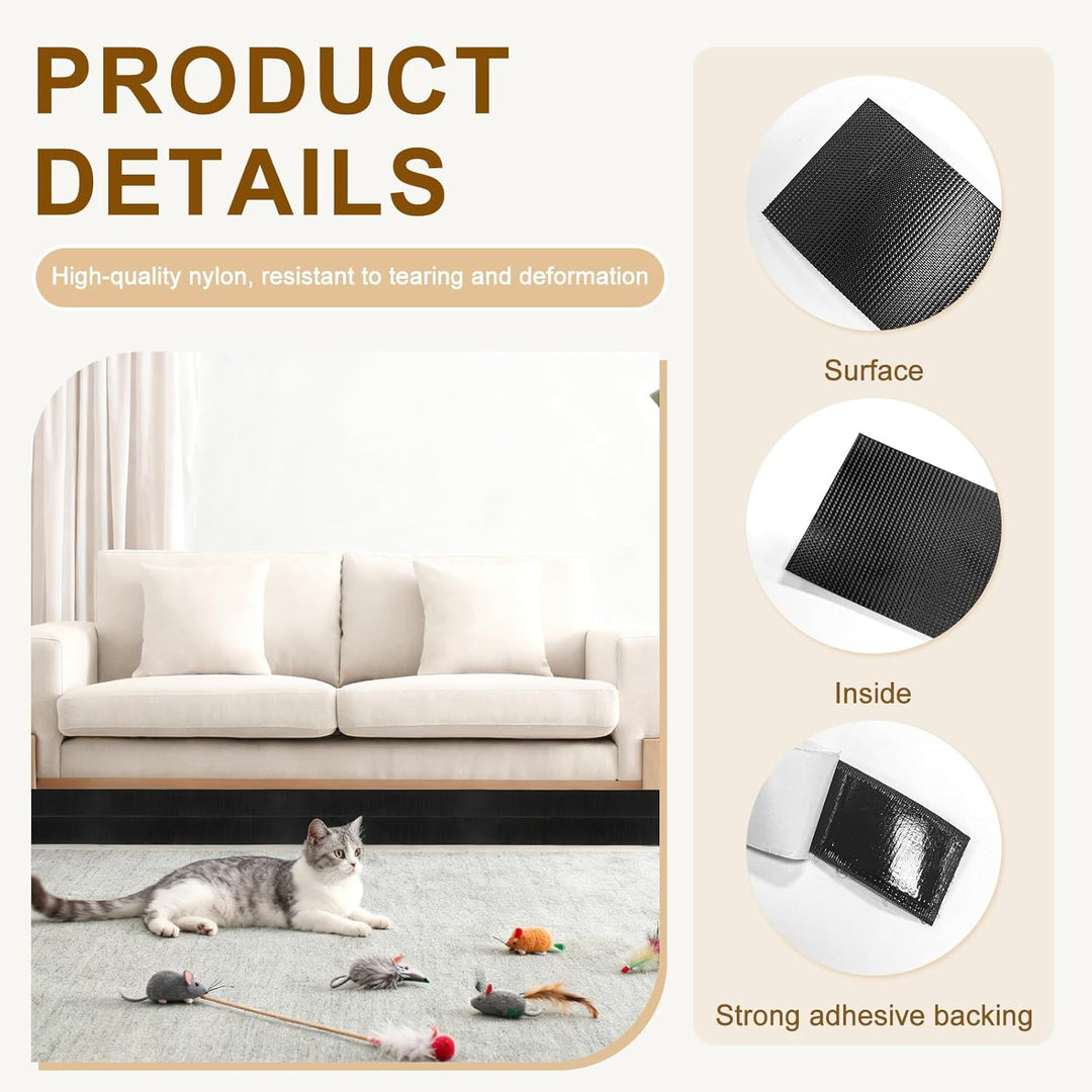 Spielzeugblocker Couch für Haustiere, Couch Spielzeug Blocker 6mx5cm Couch Stopper Sofaschutz Katze
