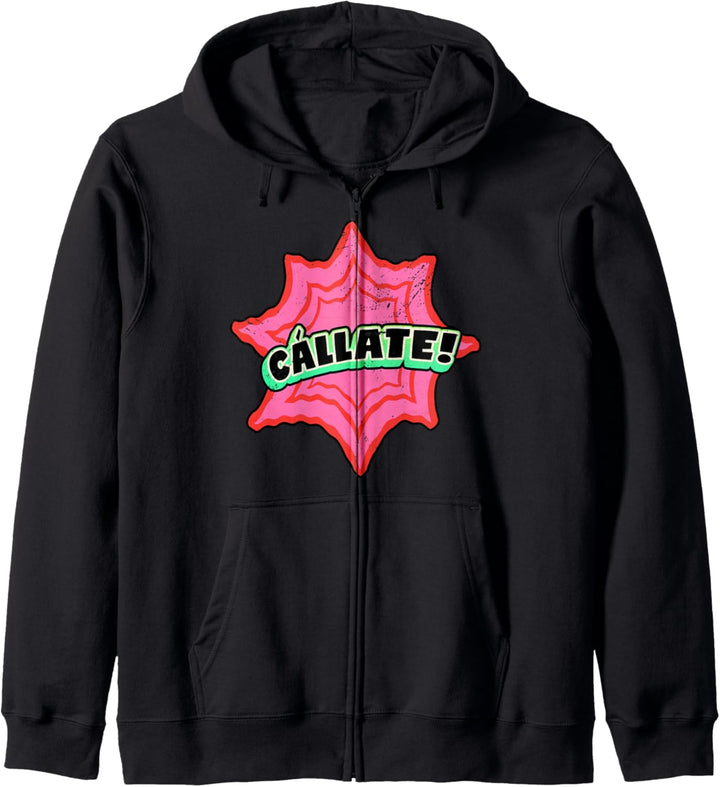 Callate Latino Spanish Kapuzenjacke