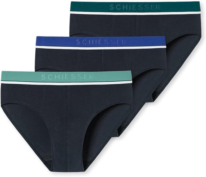 Schiesser Herren Unterwäsche (3er Pack), Sortiert 2