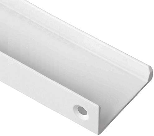 10 x Hinterschraubgriff Blankett Jane 330 mm Chrom poliert Schrankgriffe Möbelgriff Schubkastengriff