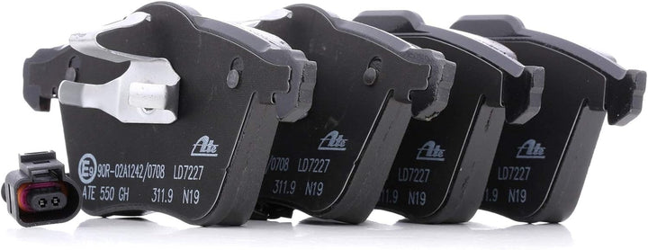 ATE 13.0470-7227.2 Bremsbelagsatz, Scheibenbremse
