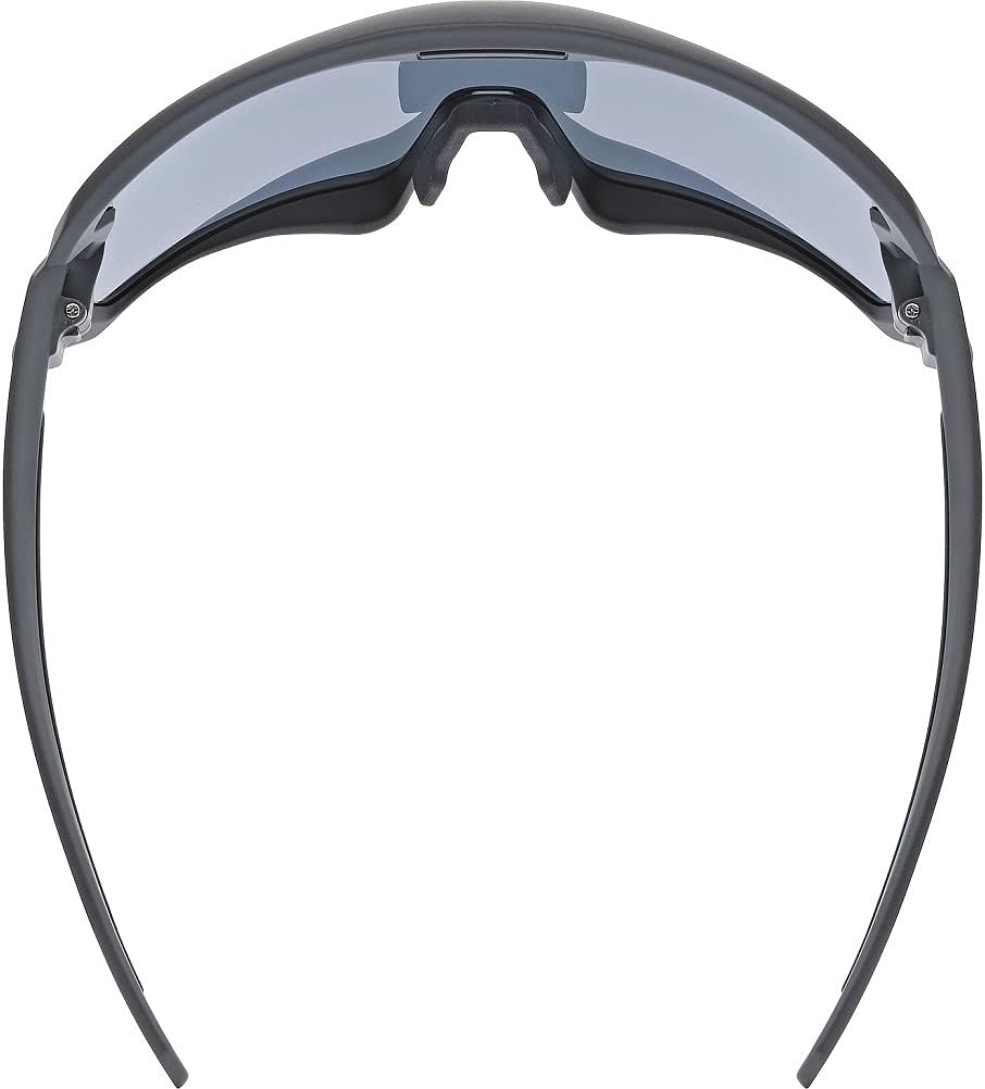 Uvex Unisex Sportstyle 231 Sportbrille (1er Pack) Einheitsgrösse black-grey mat/mirror silver, Einhe