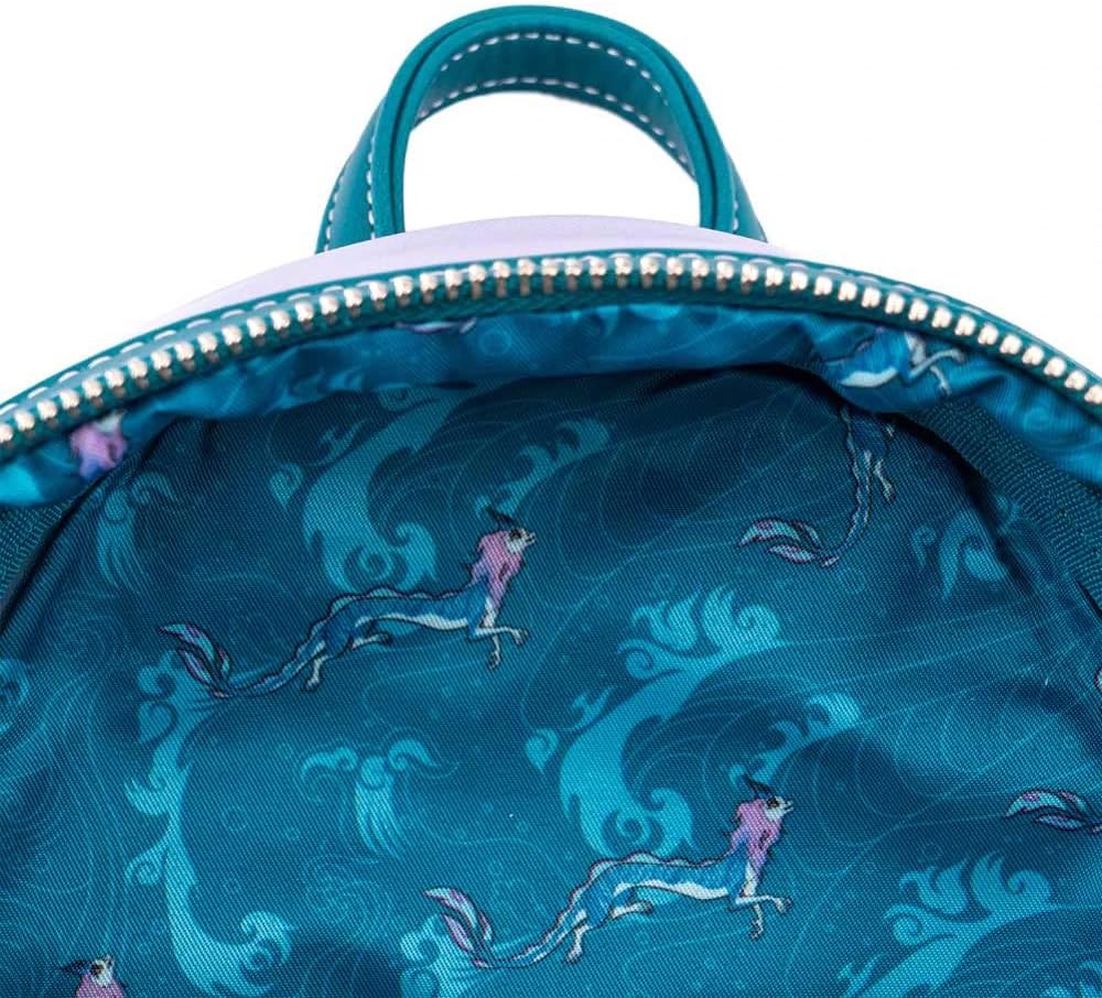 LOUNGEFLY WDBK1981 Mochila Disney Raya Y EL ULTIMO Dragon SISU, Aluminium