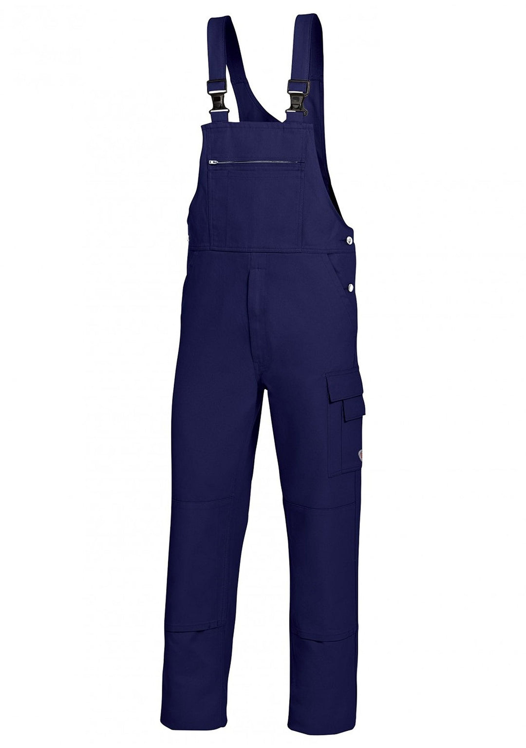 BP Workwear Basic 1482-060-10 Latzhose - Stoffhosenträger mit Gummieinsatz - Taschen für Knieschoner