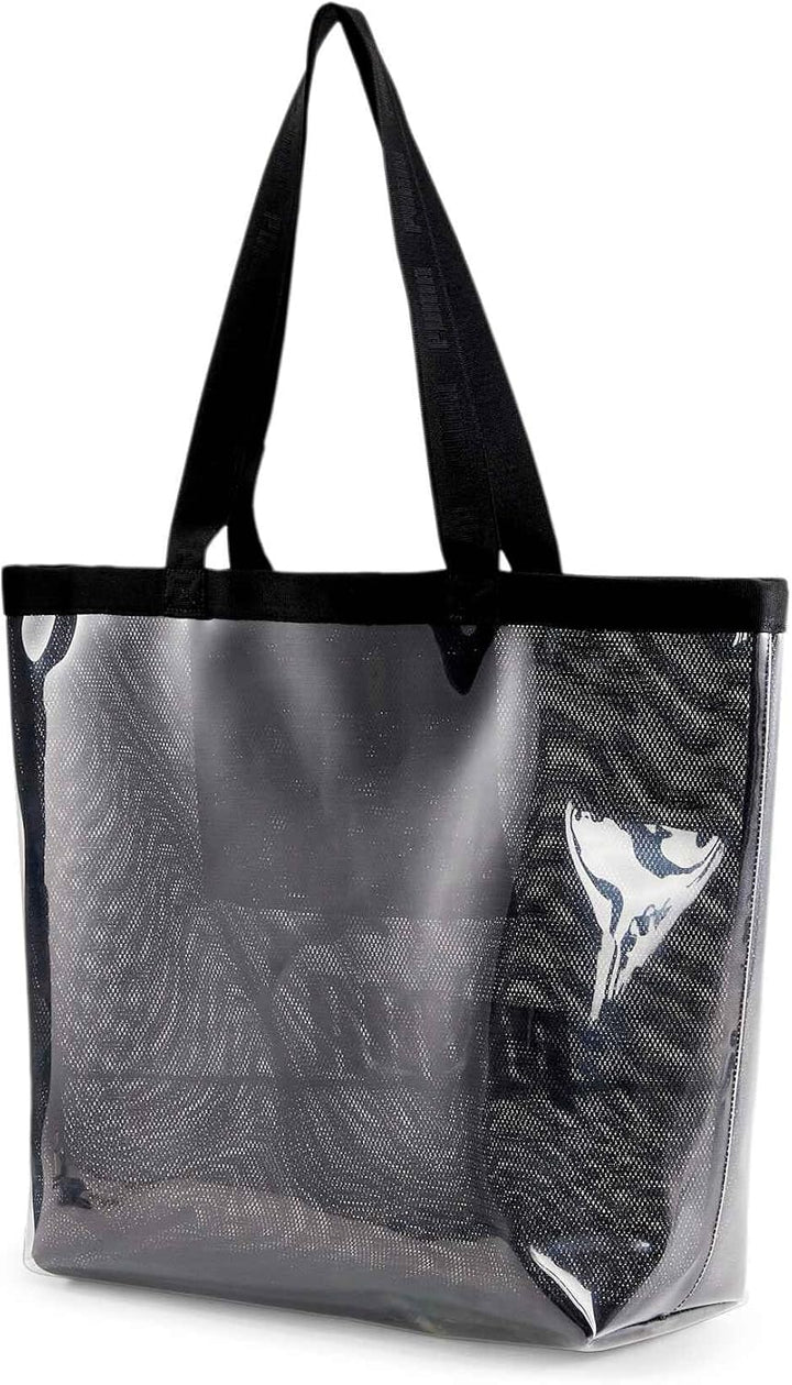 PUMA Damen Core Transparent Shopper Schwarz, Einheitsgrösse