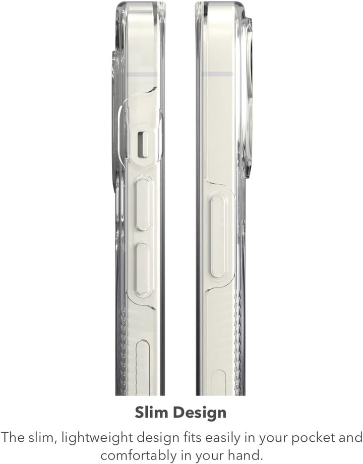 Gear4 ZAGG Crystal Palace Snap Case - Clear iPhone Case, D30 Drop Protection (13ft/4m), Anti-Vergilb