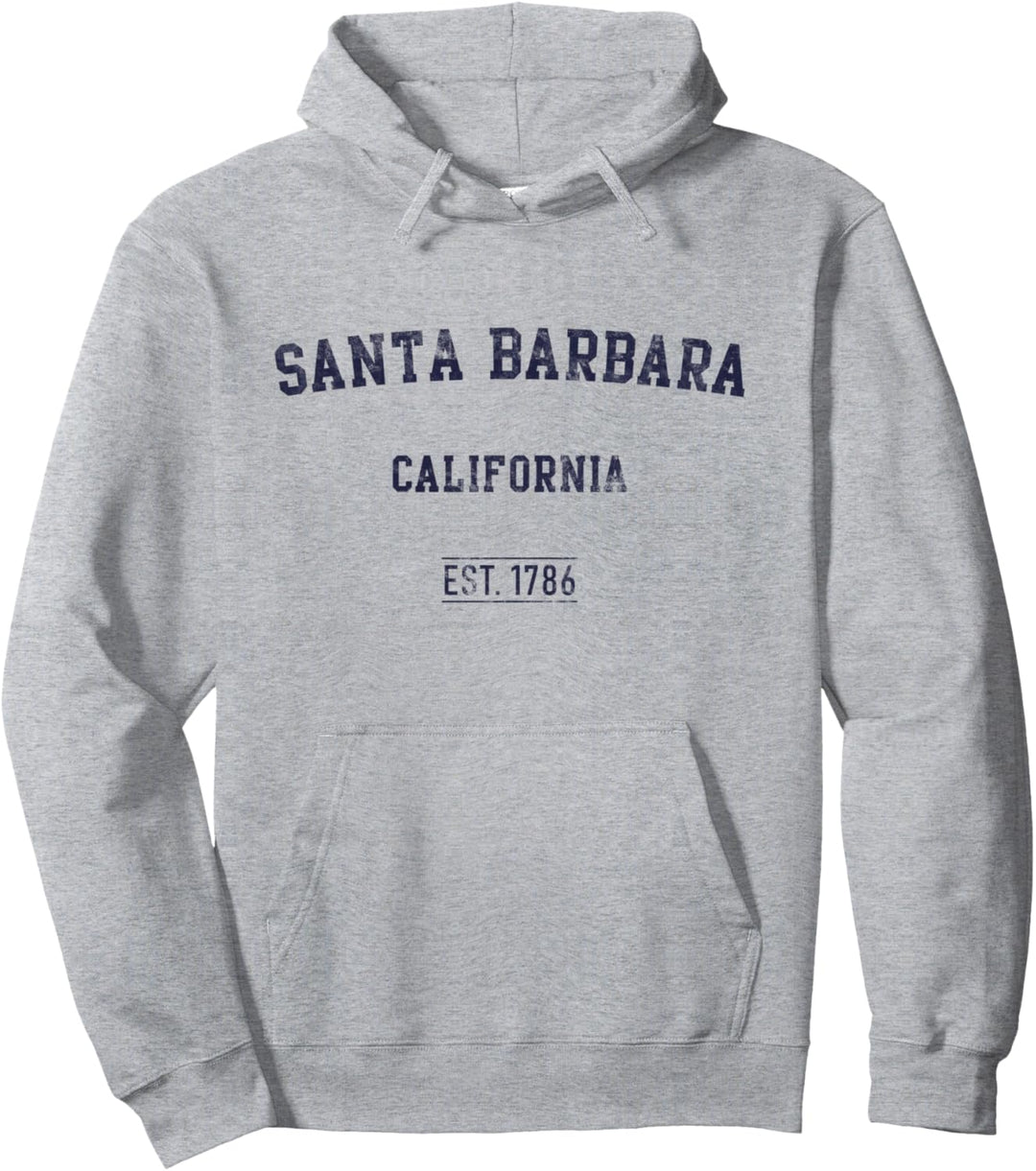 Santa Barbara Kalifornien im Used-Look Pullover Hoodie
