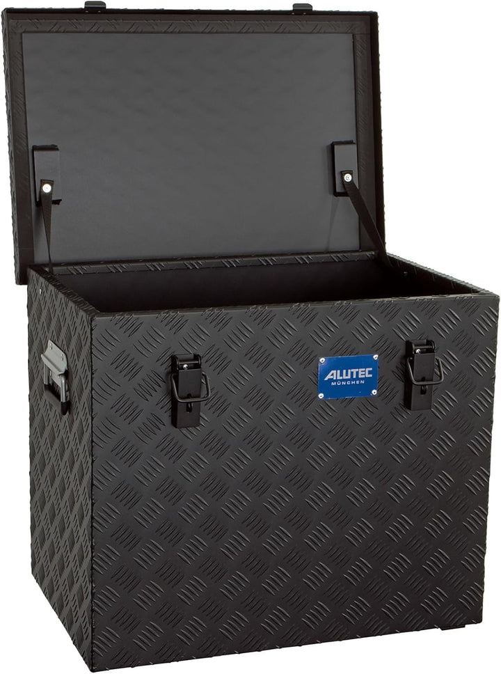 ALUTEC Aluminiumbox Extreme 120 (Farbe Schwarz, Inhalt 120 ltr., Innenmasse (LxBxH) 600 x 400 x 500