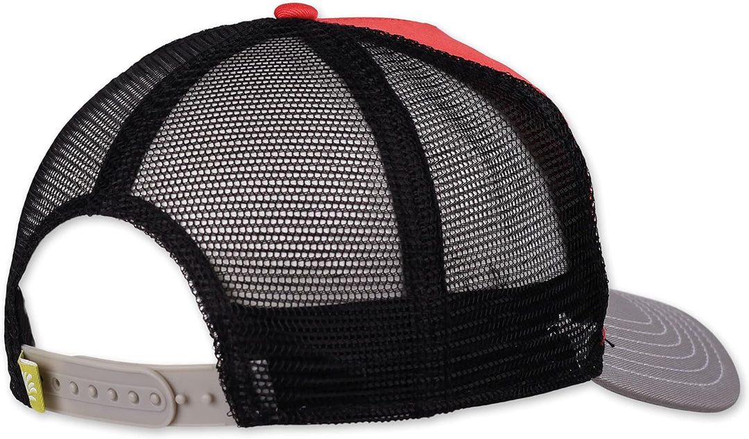 Coastal - Retro Beauty (Red/Grey) - Trucker Cap Meshcap Kappe Mütze Cappy Caps