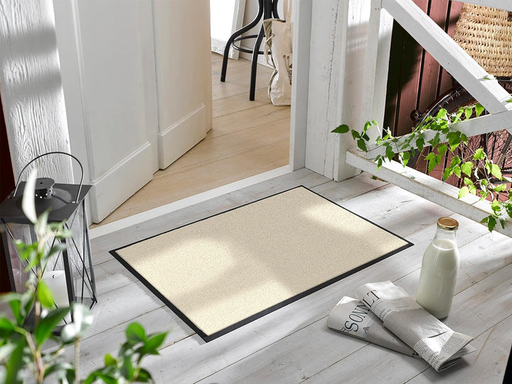 wash+dry Fussmatte, Champagner 50x75 cm, innen und aussen, waschbar 50x75cm, 50x75cm