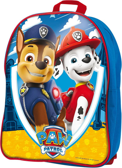 Liscianigiochi 103324 Cartoon Colouring & Drawing School IN A Backpack, Paw Patrol Slate-Rucksack, P