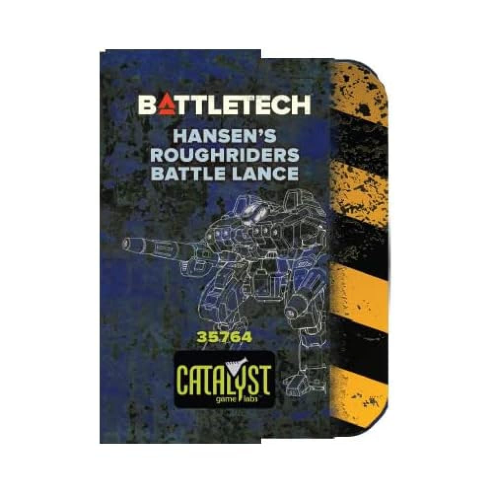 Catalyst Game Labs | BattleTech | Hansens Roughriders Battle Lance Miniature Game for Ages 12+ | Spi