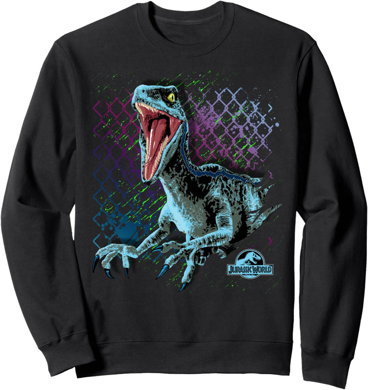 Jurassic World Raptor Kettengliedporträt Sweatshirt