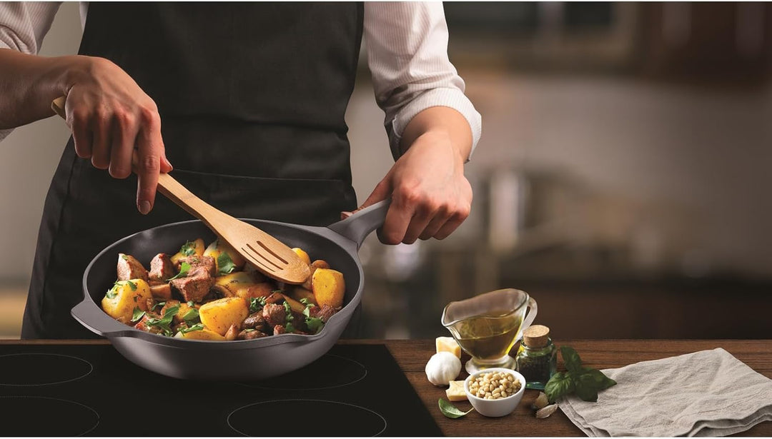 Tefal E24904 Robusto Aluguss Bratpfanne 24 cm | einfache Reinigung | Antihaftversiegelung | Thermo-S