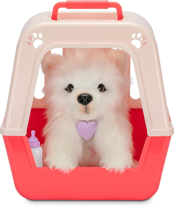LLP Little Live Pets My Really Real Puppy – Luna; Interaktiver Welpe; 60+ Geräusche/Reaktionen; real