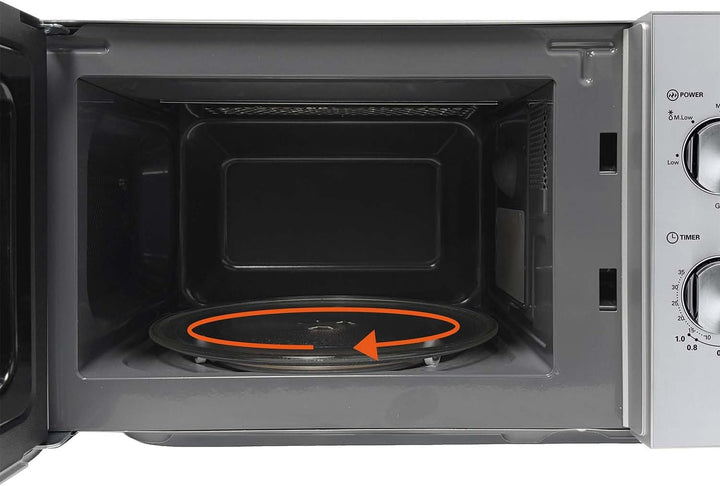 Silva Schneider MW-G 25.5 Mikrowelle mit Grill 20 Liter, 700W Mikrowellenleistung, 1000W Grill, 5 Le