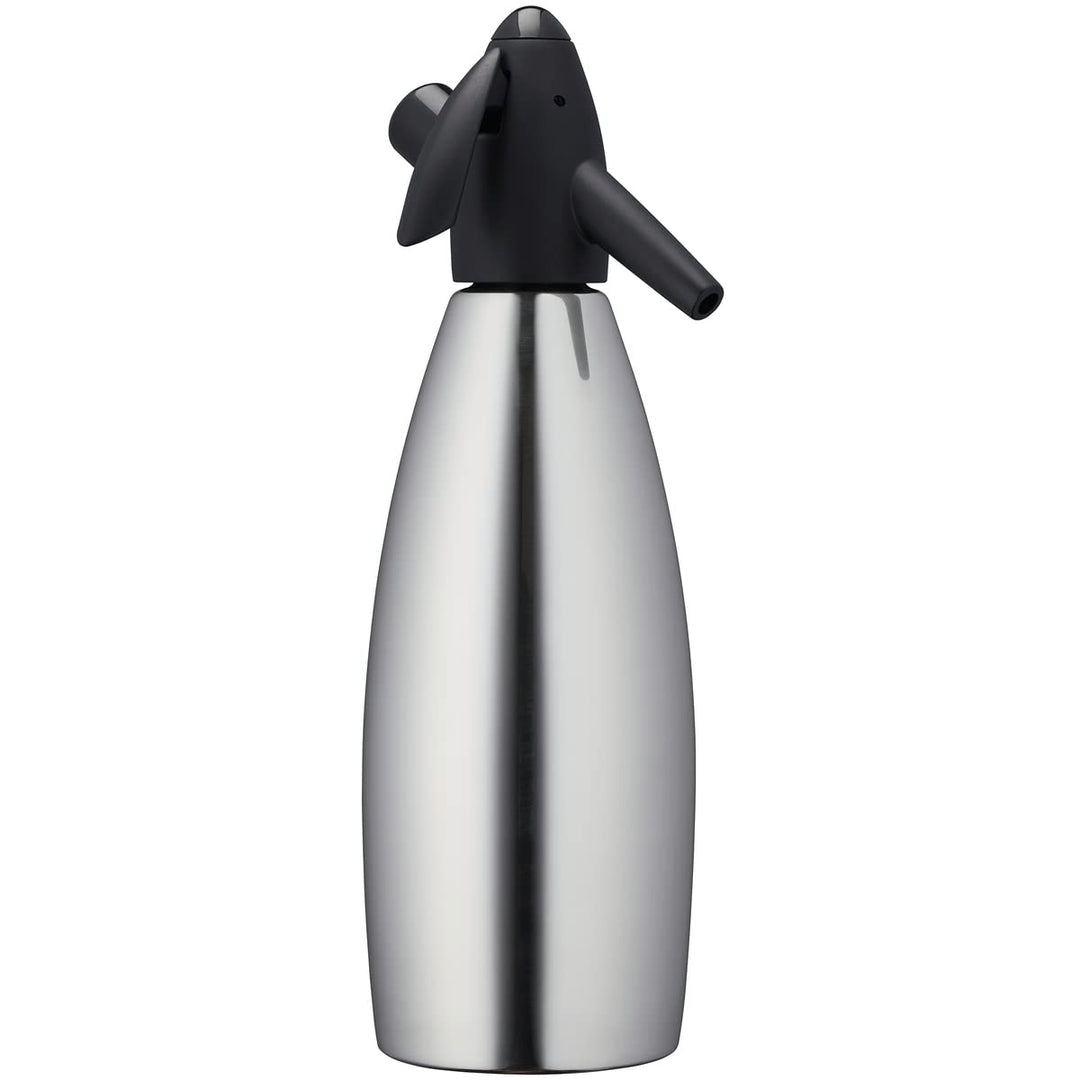 LOUIS TELLIER | Siphon für Sprudelwasser | Edelstahlbehälter | 1L | Sprudelwasser | Sprudelndes Wass