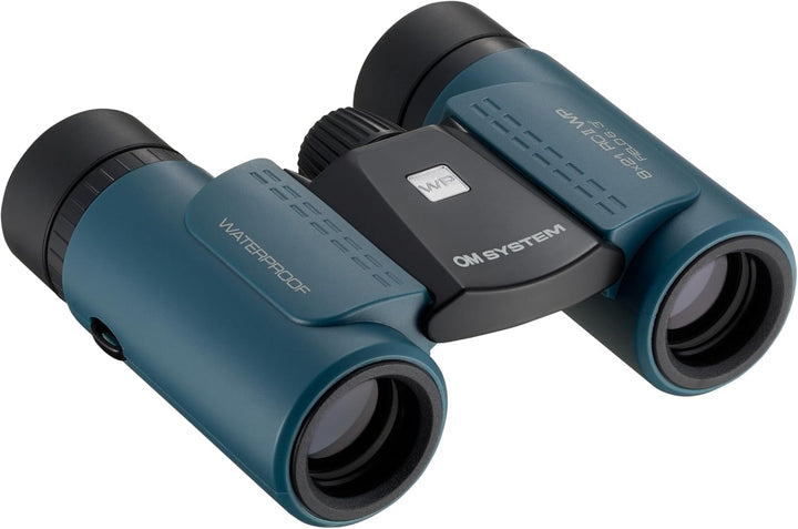 OM SYSTEM 8x21 RC II WP Fernglas Blau – Kompakt, wasserdicht, mehrfach beschichtet, ultraleichtes fa