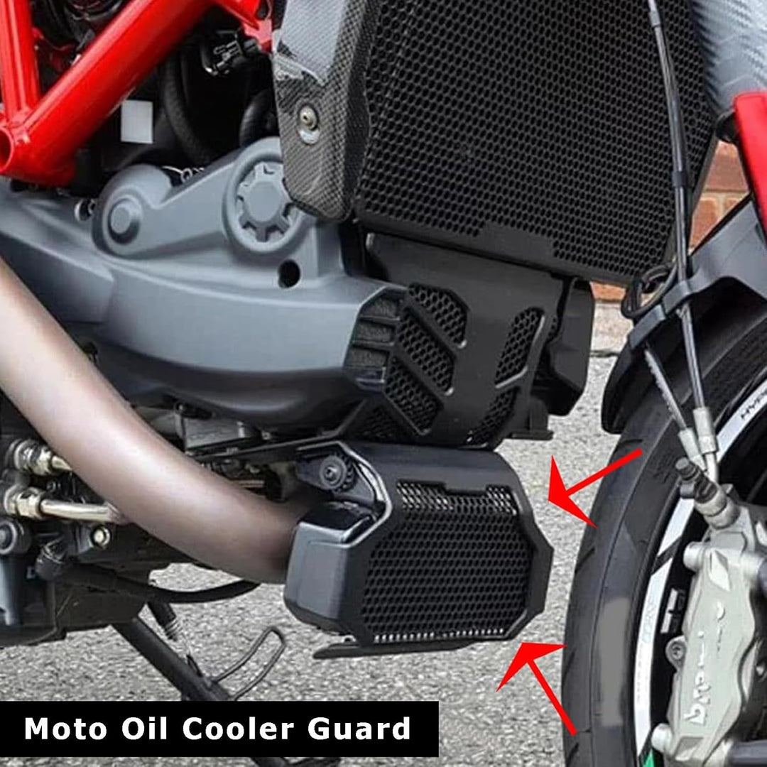 Motorrad Ölkühlerschutz Für Ducati Hypermotard 950 RVE 2020-2023 Hypermotard 950/SP 2019-2023 Hyperm