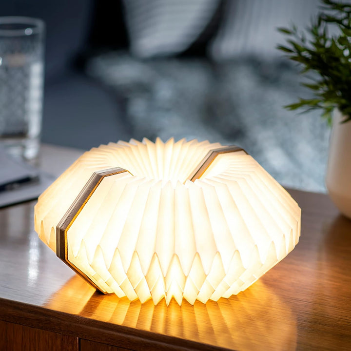 GINGKO SMART ACCORDION LAMP WALNUT Einheitsgrösse Black, Einheitsgrösse Black