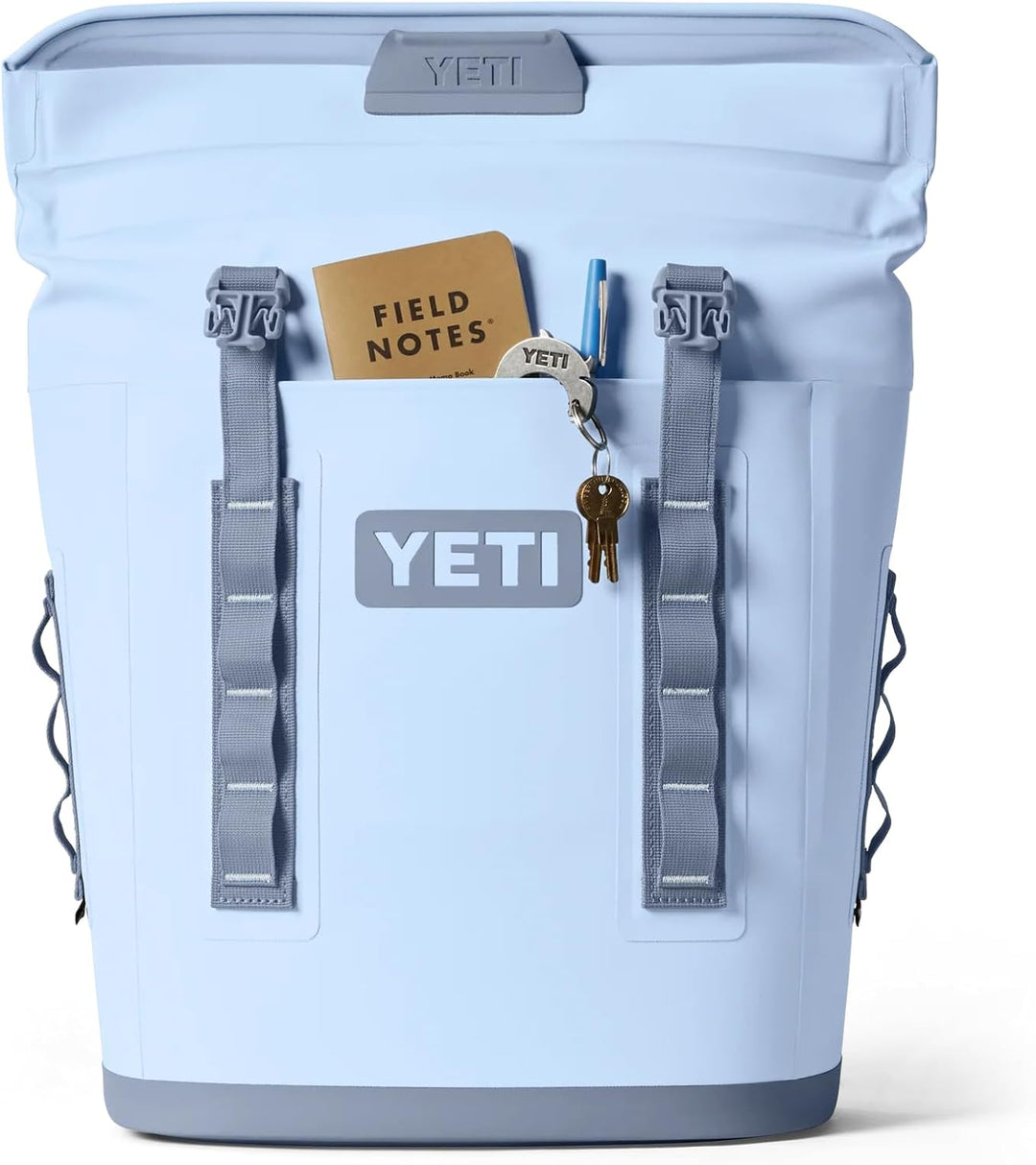 YETI Hopper Soft Backpack Cooler, M12 Big Sky Blue, Big Sky Blue