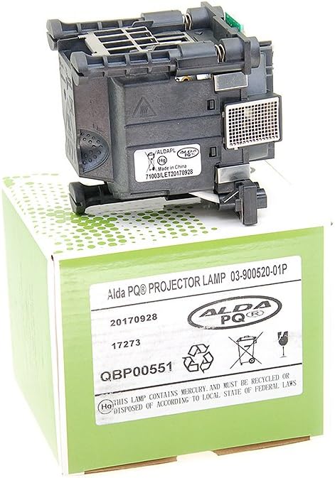 Alda PQ-Premium, Beamerlampe/Ersatzlampe kompatibel mit 03-900520-01P für Christie DS+60, DS 60, DW