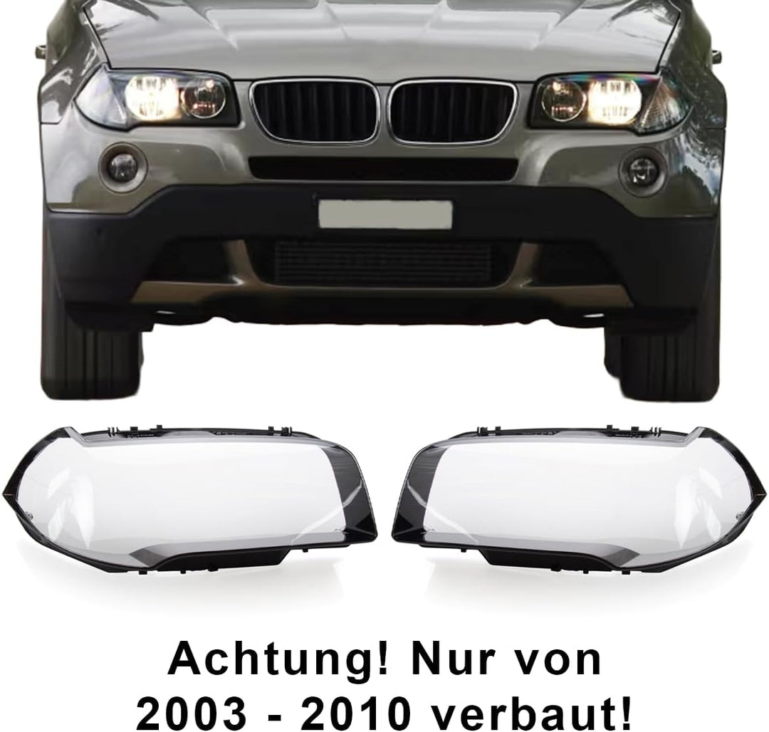 LST Scheinwerferglas Streuscheibe Hauptscheinwerfer Linsenscheibe Frontlicht Abdeckung Glas links Ku