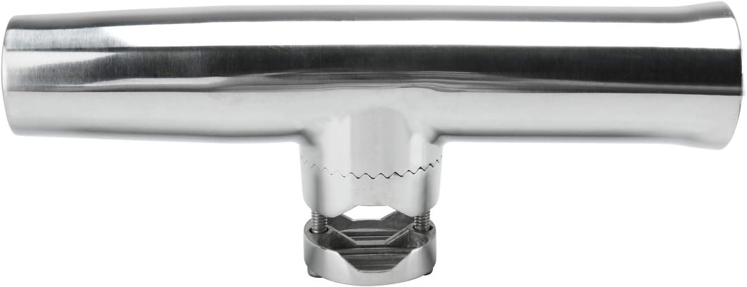 FreeTec 2× Edelstahl Rutenhalter Angelrutenhalter für Rails 25mm bis 32mm 25mm-32mm, 25mm-32mm