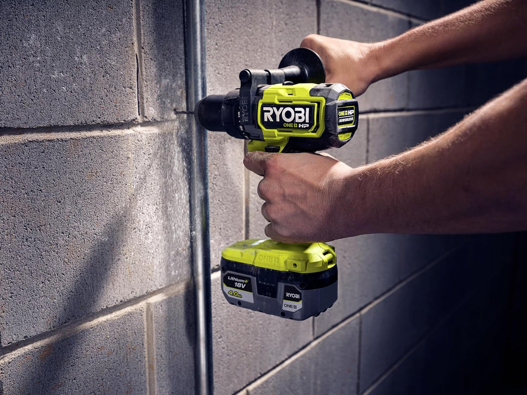 RYOBI 18 V Akku RB1840X (4,0 Ah Lithium+ Akku, Lithium+ Akkutechnologie setzt Massstäbe für Laufzeit