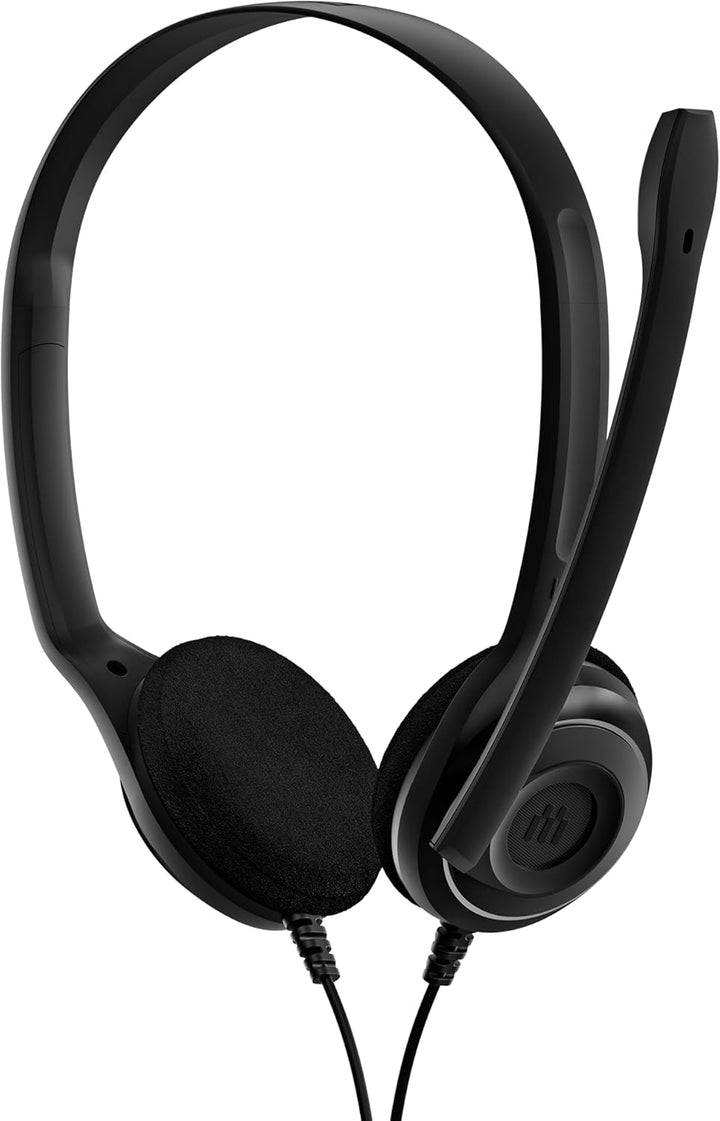 EPOS PC 8 USB-On-Ear-Stereo Headset PC, Kopfhörer mit Kabel, Inline-Lautstärke, Stummschaltung & Mik