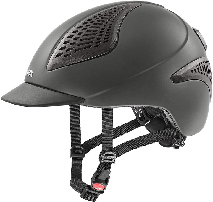 Uvex Reithelm exxential II LED anthrazit 52-55 cm, 52-55 cm