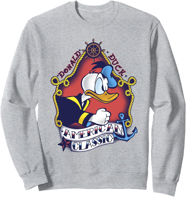 Disney Mickey And Friends Donald Duck American Classic Sweatshirt
