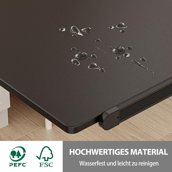 Dripex Beistelltisch höhenverstellbar und neigungsverstellbar mit Rollen, Pflegetisch für Bett, Comp