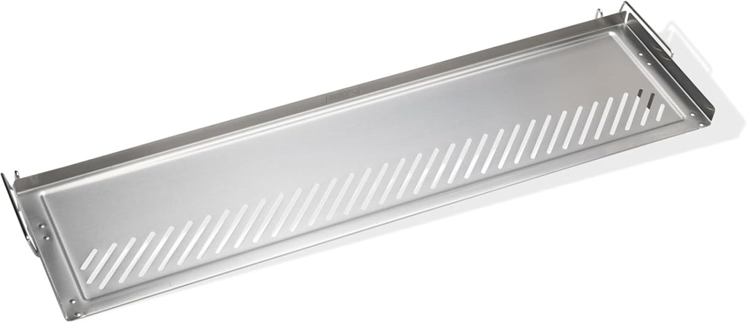 Weber Warmhalterost mit Zwei Ebenen/Für die Slate 76 cm Plancha, Edelstahlzubehör mit erhöhten Rände