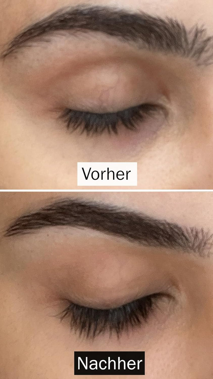 Wimpern- und Augenbrauenserum | Ohne Hormone, 100% natürlich, vegan, mit patentiertem Inhaltsstoff,