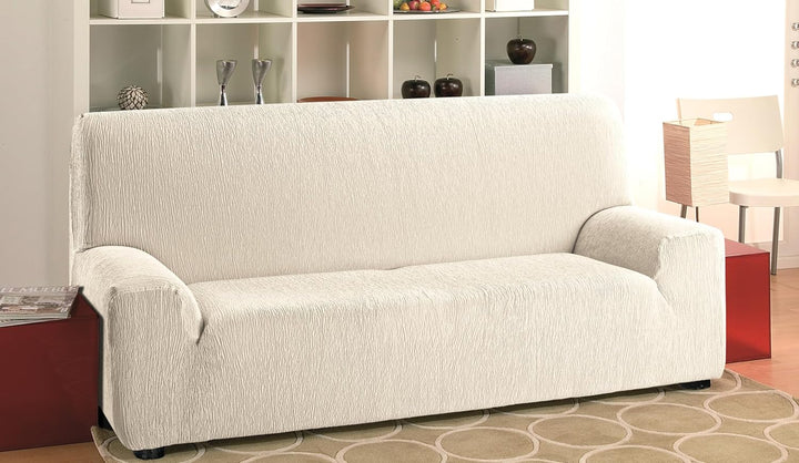 Martina Home Emilia - Elastischer Bezug für Sofa, Marfil, 3 Plätze (170 bis 220 cm) 3 Plätze Elfenbe