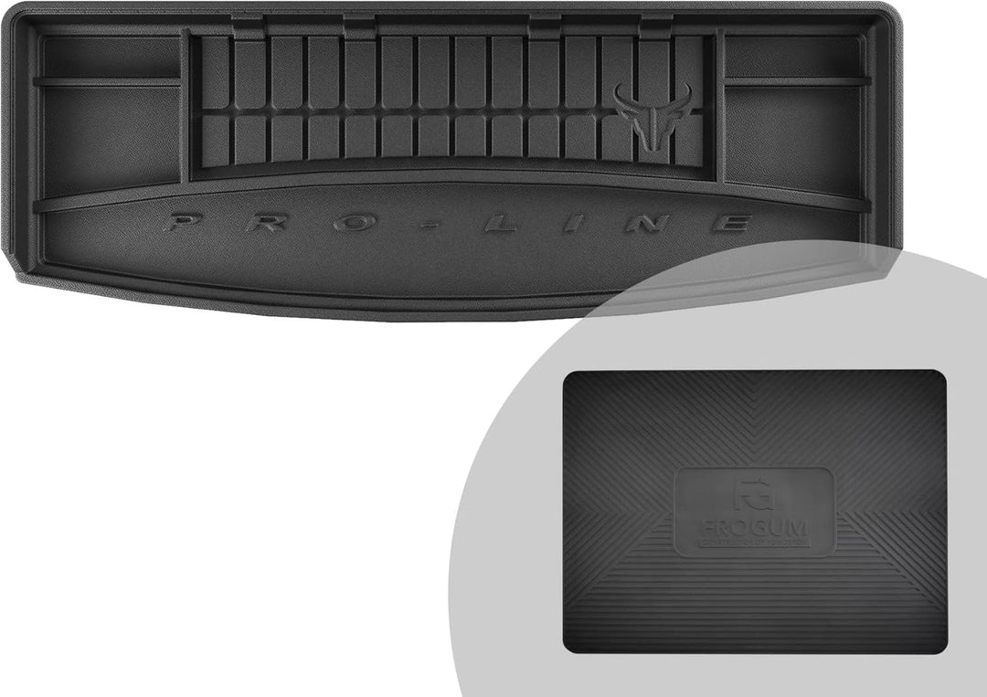 FROGUM ProLine 3D Gummimatte Exklusive Auto Kofferraummatte Kofferraumwanne für SEAT Tarraco ab 2018