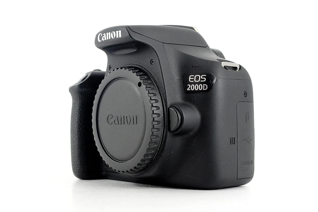 Canon EOS 2000D APS-C DSLR-Kamera mit EF-S 18-55mm Objektiv | 24,1 Megapixel, fest integrierter 3-Zo