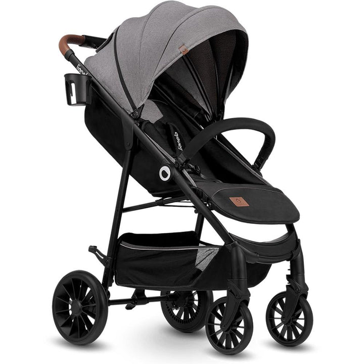 LIONELO Zoey Kinderwagen Buggy bis zu 15 kg, XXL-Verdeck mit Sonnenschutz, Liegeposition, Fussstütze
