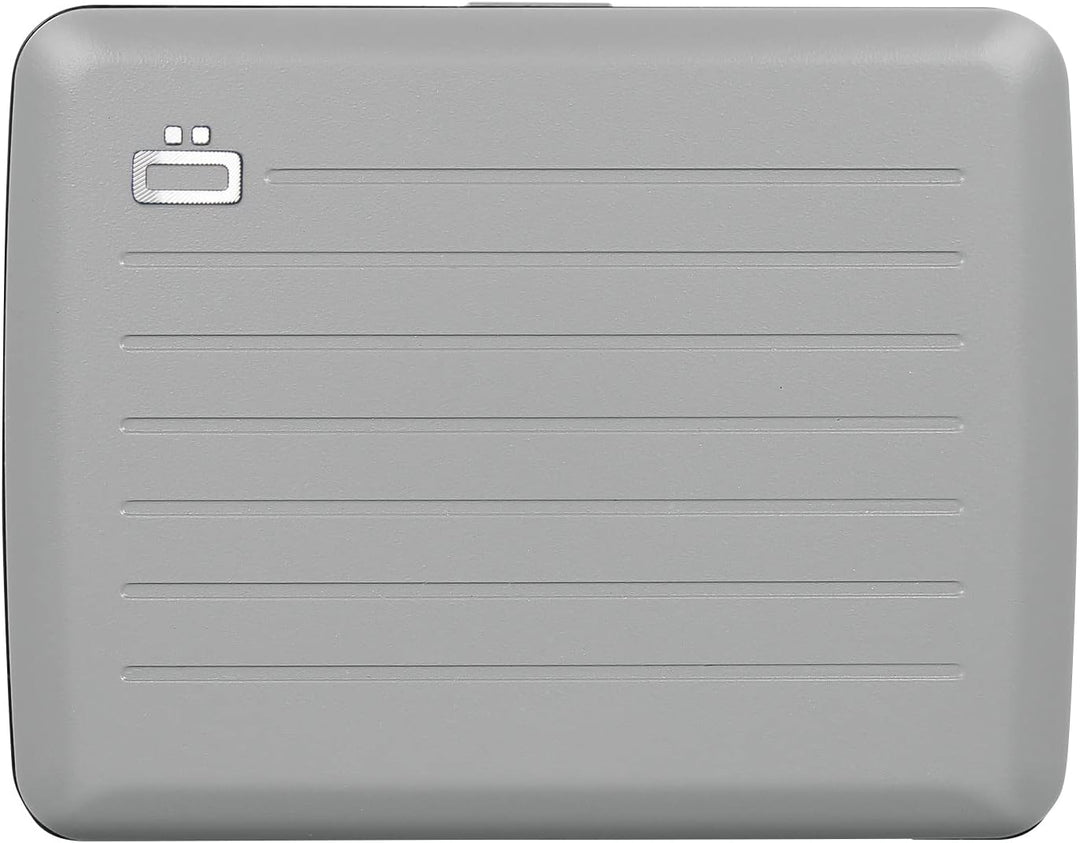 ÖGON -DESIGNS- V2 Smart Case Large - Aluminium Geldbörse - RFID Blockierung Kartenhalter - Kapazität