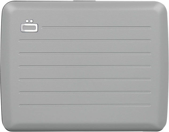 ÖGON -DESIGNS- V2 Smart Case Large - Aluminium Geldbörse - RFID Blockierung Kartenhalter - Kapazität
