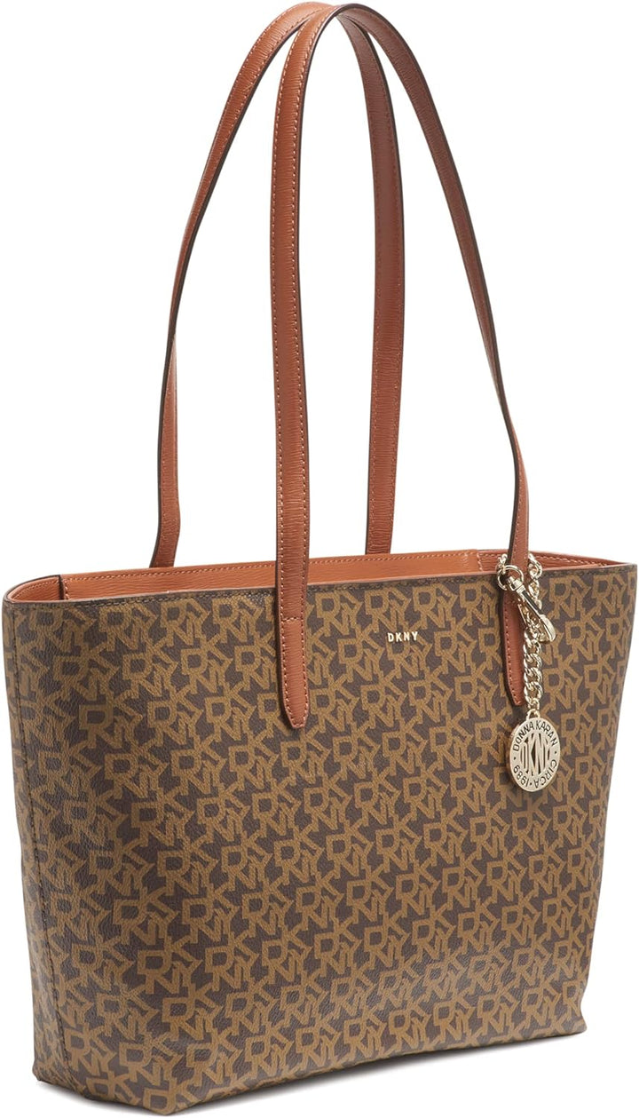 DKNY Damen Bryant Md Zip Tote, Einheitsgrösse Mocha Caramel, Mocha Caramel