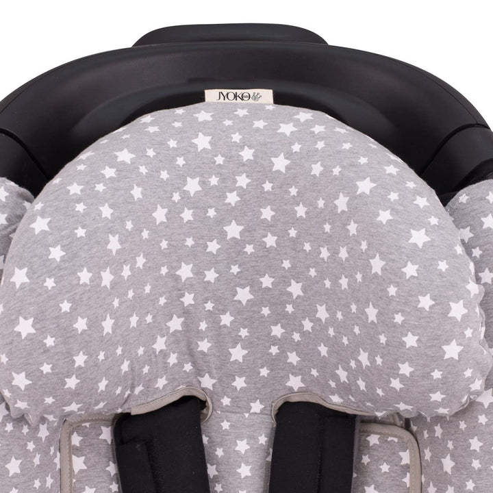 JYOKO Kids Bezug kompatibel mit BébéConfort AxissFix (White Star), White Star
