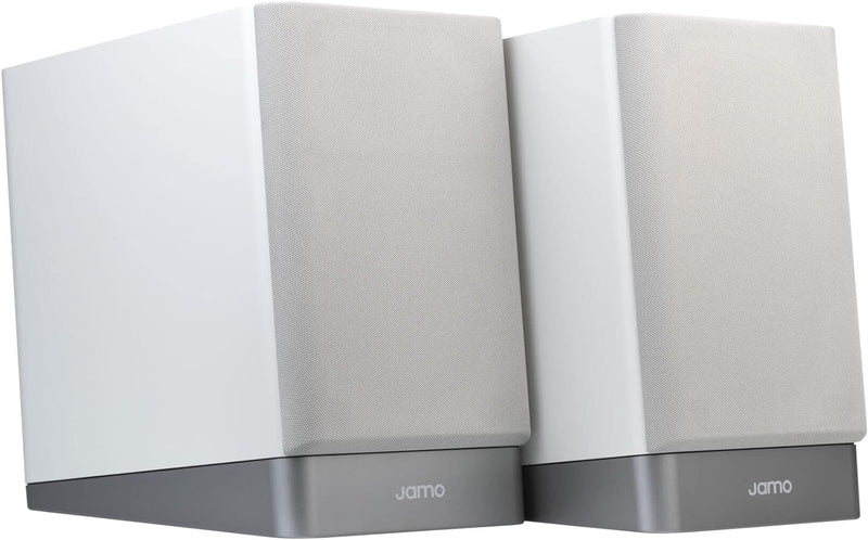 Jamo S7-15B Pair of Bookshelf Speakers Grey Cloud Paar Regallautsprecher mit 14 cm Woofer Grau
