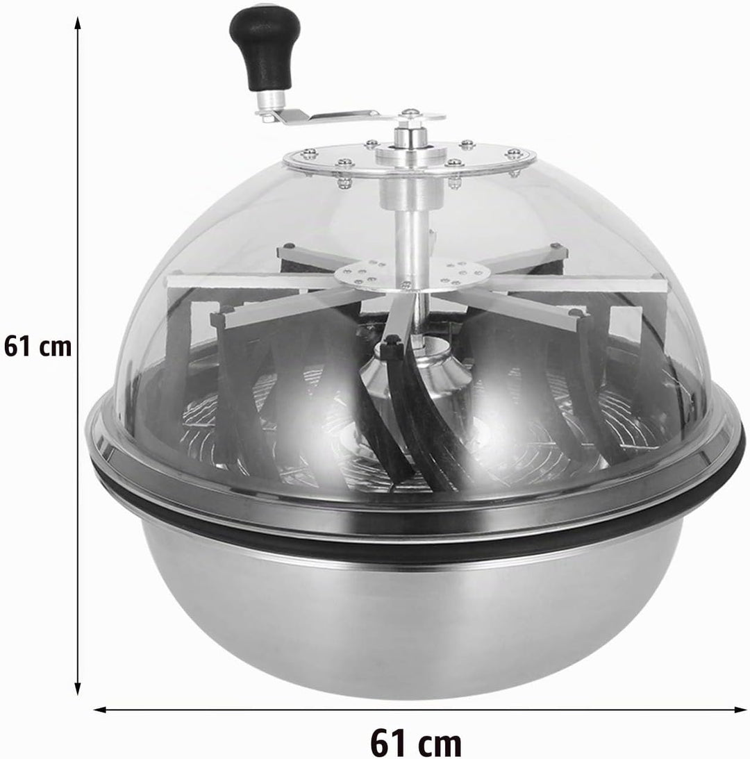 Mi hogar 19 Zoll Blatt Bowl Trimmer Maschine Twisted Spin Cut für Pflanze Knospe und Blume mit verbe