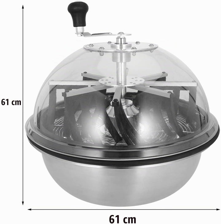 Mi hogar 19 Zoll Blatt Bowl Trimmer Maschine Twisted Spin Cut für Pflanze Knospe und Blume mit verbe